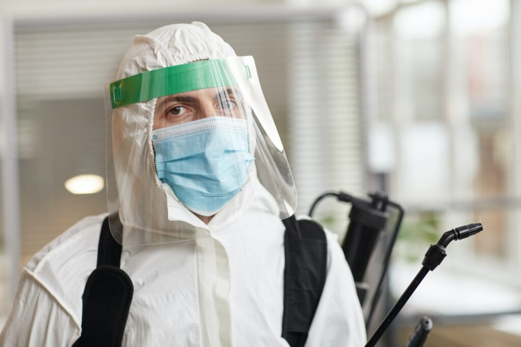 Disinfection Worker